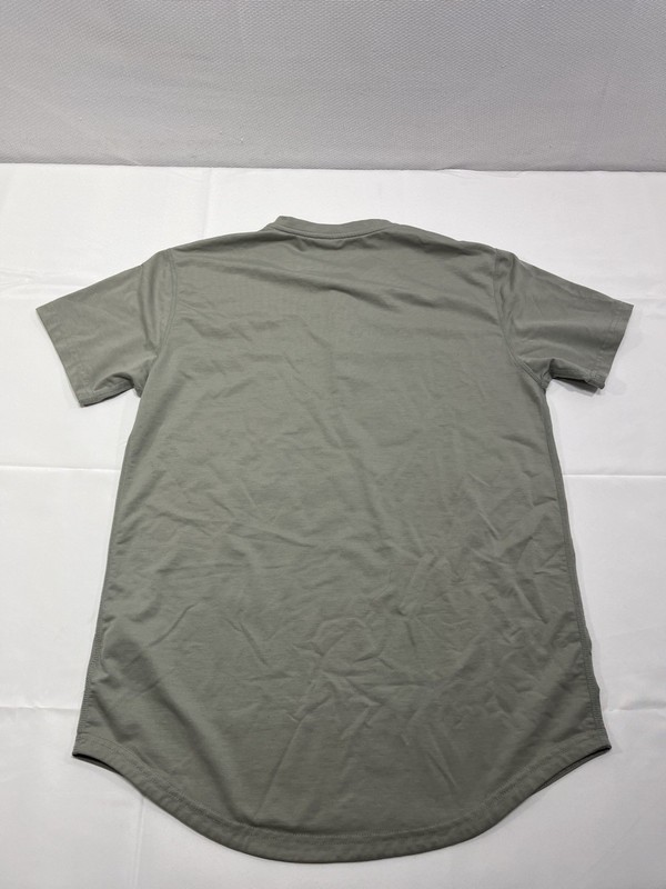 BYLT Premium Basics Men's Drop-Cut S/S Light Storm Grey Size Medium gallery