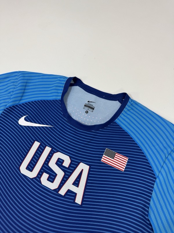 Nike Team USA 2016 Rio Olympics Throw Top Shirt Track and Field Jersey Men’s M gallery