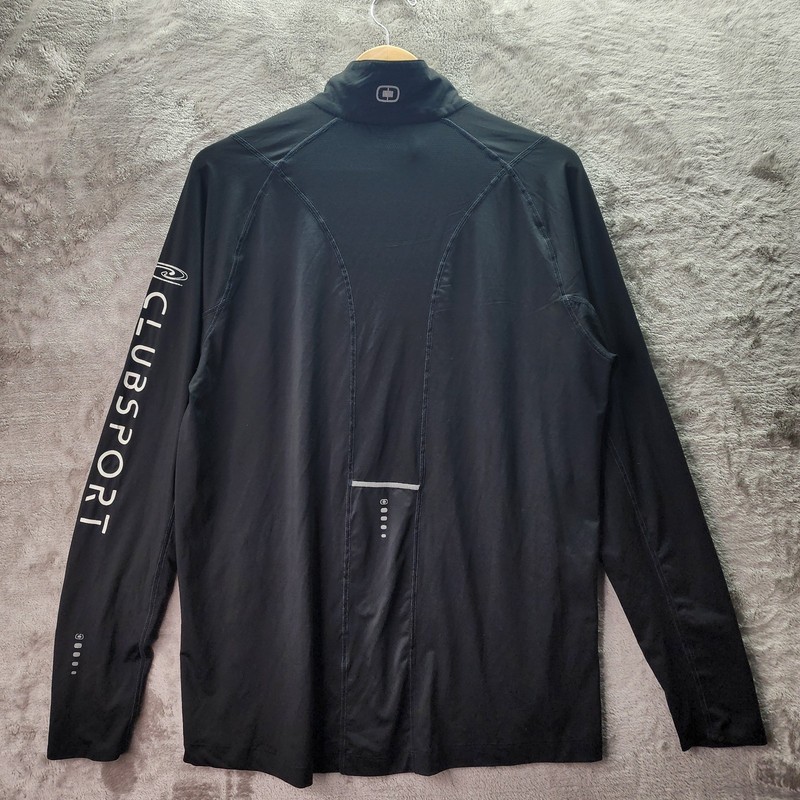 OGIO Endurance ClubSport Quarter Zip Pullover Men’s L Black Performance Shirt gallery