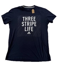 Adidas Graphic Performance Tee Regular M Cotton Blend Black