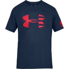 Under Armour 1333367 Men’s UA Freedom Tonal Flag BFL T-Shirt – Academy – Medium