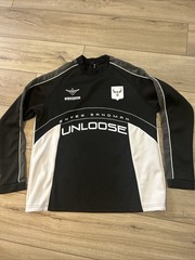 Motocross Biker Motorcycle Ovdy Enter Sandman Unloose Racer Jersey Black Mens S
