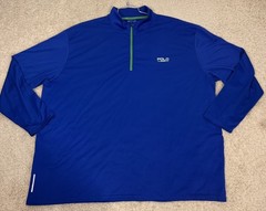 Polo Sport Ralph Lauren Performance Long Sleeve 1/4 Zip Men’s 3XB Royal Blue
