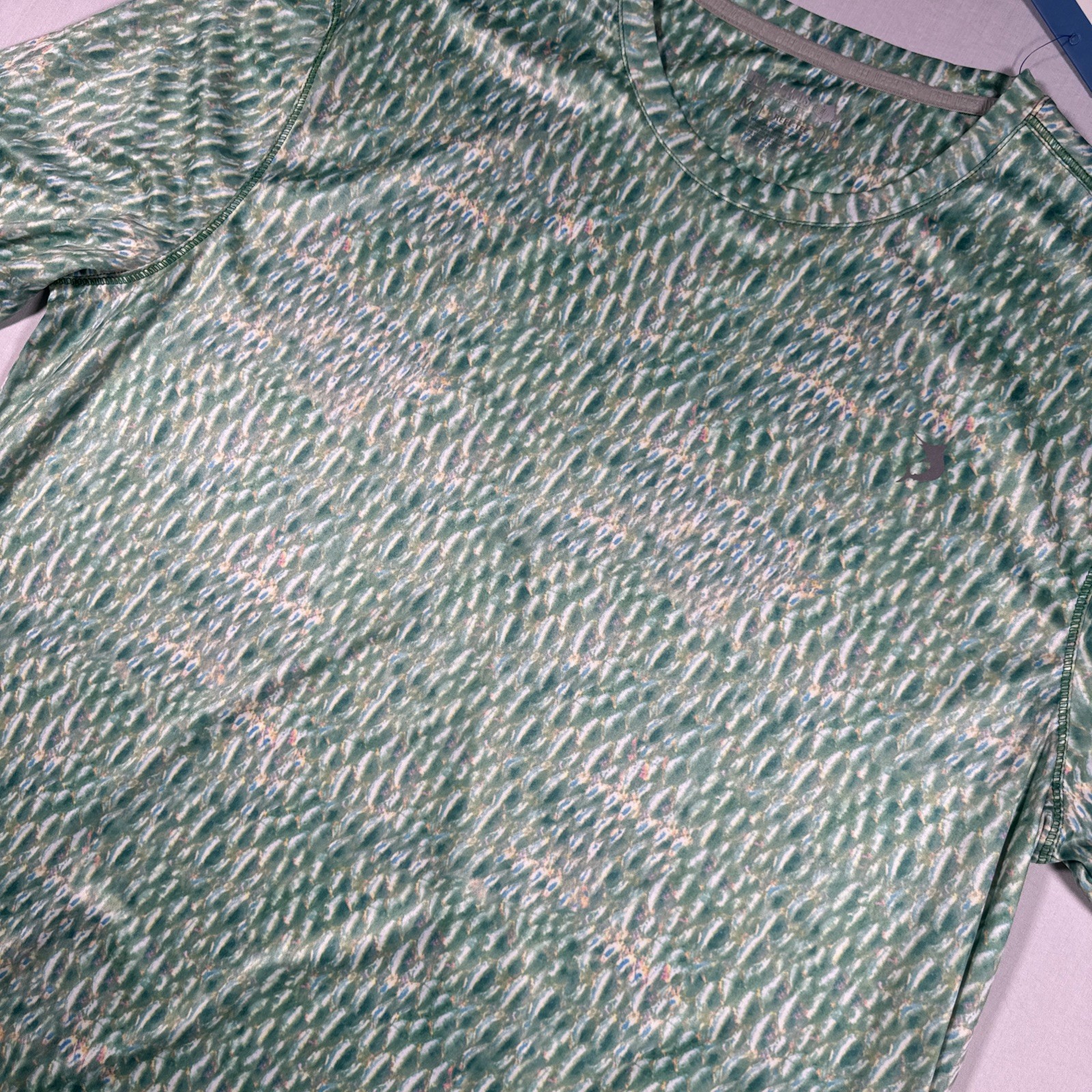 Reel Legends Performance Reel Tec Shirt Fishing Mens Large Green Long Sleeve NEW gallery