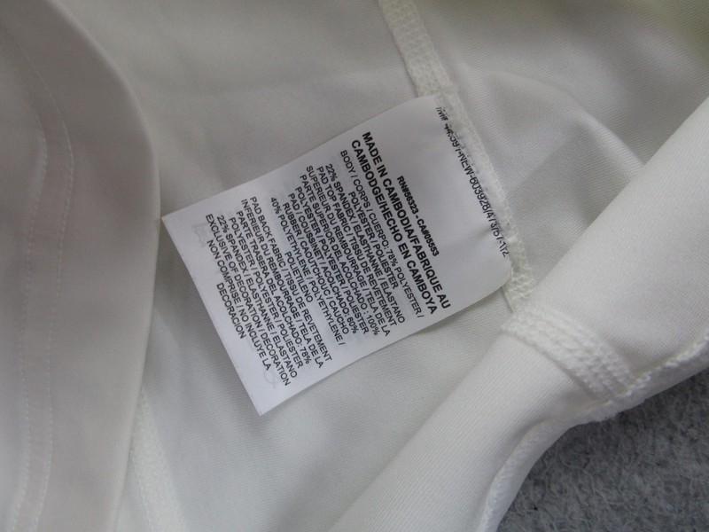 Nike Pro Shirt Mens XL White Padded Compression Football Base Layer Top gallery