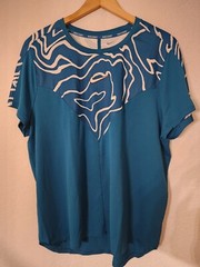 Nike Court Dri-FIT Slam Tennis Top Crew Neck Shirt Size 2XL Teal DR6597-301 Nwt