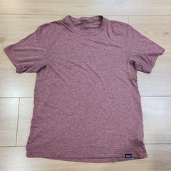 Patagonia Capilene Cool Trail Shirt Mens Small Purple Short Sleeve Lightweight