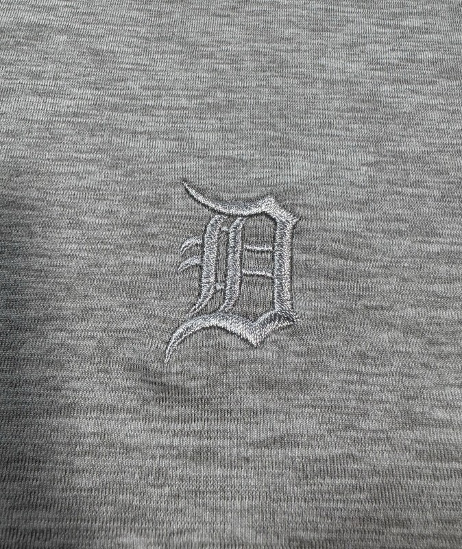 Vuori Pullover Mens XL Gray Ease Performance 1/2 Zip 2.0 Detroit Tigers MLB gallery