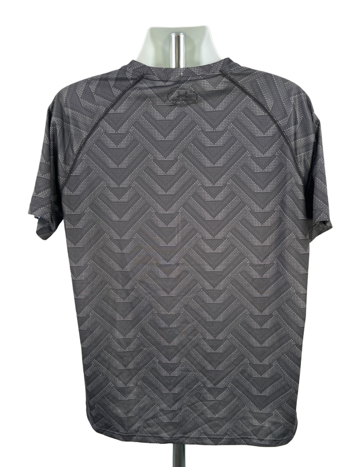 Under Armour Men's Gray Loose Fit Short Sleeve HeatGear Athletic T-Shirt - L gallery