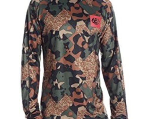 686 Frontier First Layer Top Shirt (L) Hunter Cubist Camo gallery