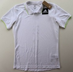 ADIDAS PARIS HEAT.RDY TENNIS FREELIFT SHORT SLEEVE POLO SHIRT TOP HC7698 – MEN M