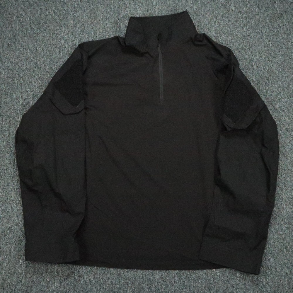 5 11 Tactical Pullover Mens XXL Black TDU Rapid Assault Quarter Zip Utility