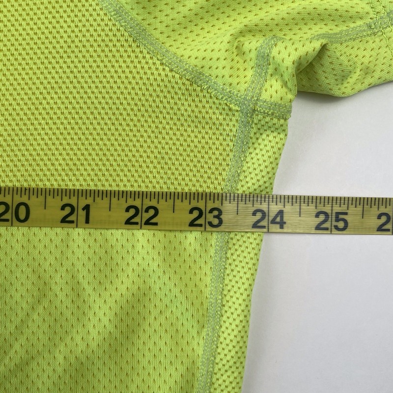 Nike Shirt Mens Sz XL Short Sleeve Lightweight Volt Yellow Dri-Fit Zonal Cooling gallery