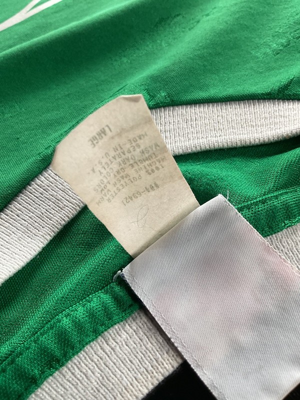 Vintage Reebok 90s Rare Sharks Green Long Sleeve Soccer Jersey Mens L FIFA Month gallery