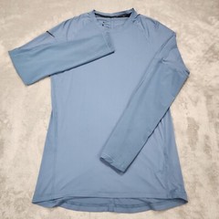 Nike Pro Tech Pack Shirt Men Medium Blue Long Sleeve Training Running BQ0588 418