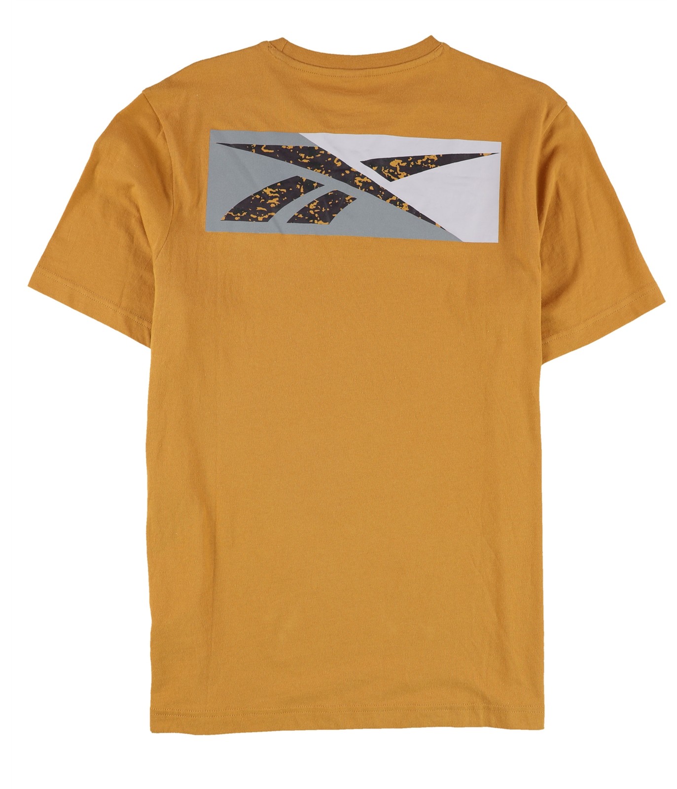 Reebok Mens Classic Split Vector Graphic T-Shirt, Brown, Medium gallery