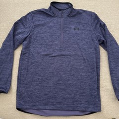 Under Armour Pullover Mens M Purple ColdGear 1/4 Zip Fleece 1357145 NWOT