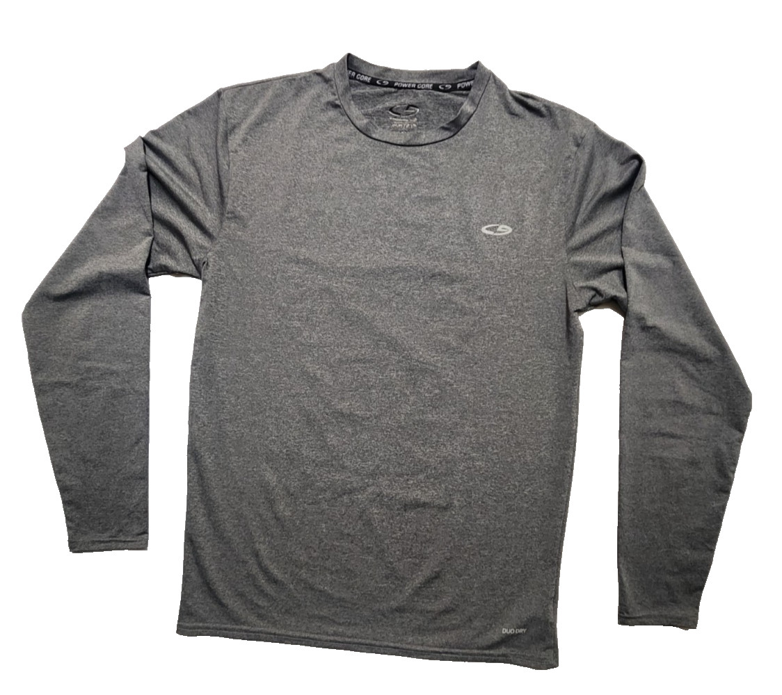 Champion Men's Shirt Duo-Dry Power Core Gray Size L gallery