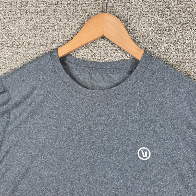 Vuori Mens Tradewind Performance Tee Grey Short Sleeve T-Shirt XL Short Sleeve gallery