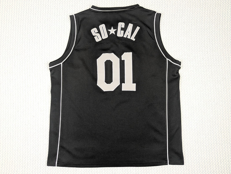 So*Cal Black Basketball Jersey XL Hotcakes KJ6703 Mesh Tank Vintage Y2K gallery