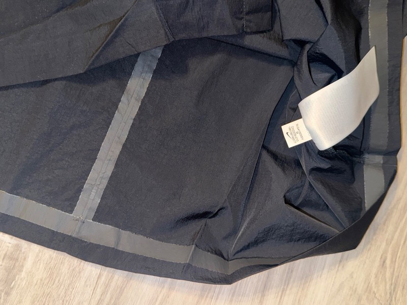 NWT Nike NSW Tech Pack Woven LS Button Down Shirt $130 DX0205 010 M Black Medium gallery