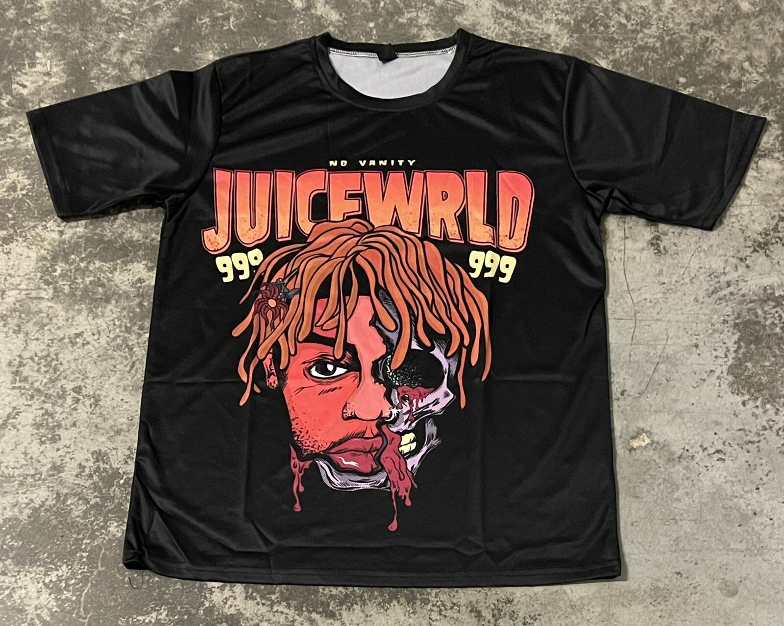 Men's Rapper Trippie Redd Juice Wrld Double Sided Activewear Top Adult Medium gallery