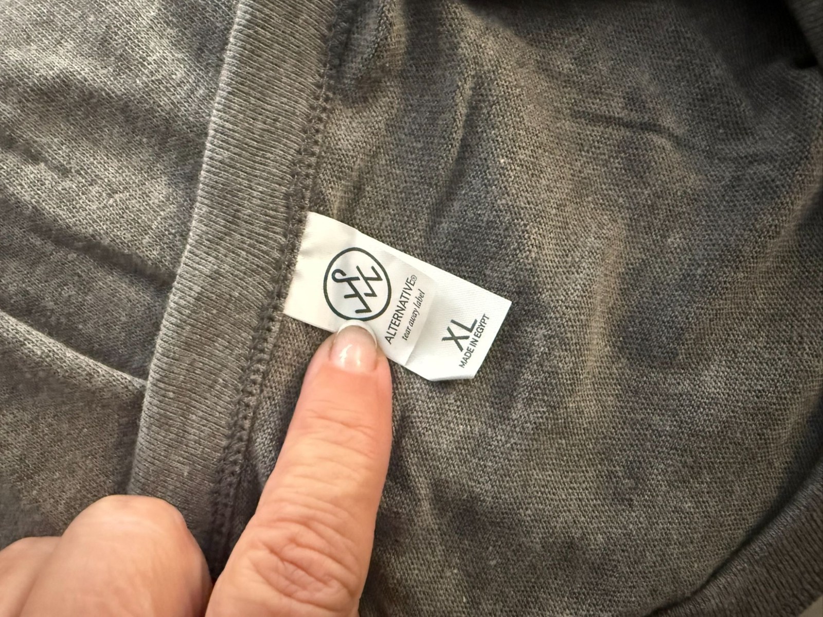 New Mens XL gray tank Alternative Apparel gallery