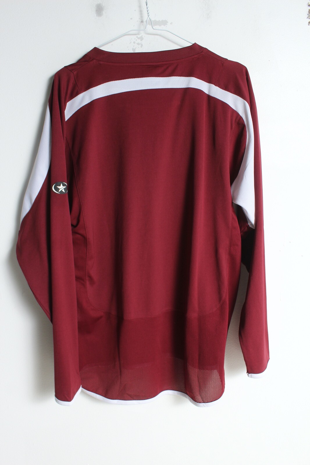 Prostar Mens Long Sleeved Activewear Top - Maroon - Size M Medium (D39) gallery