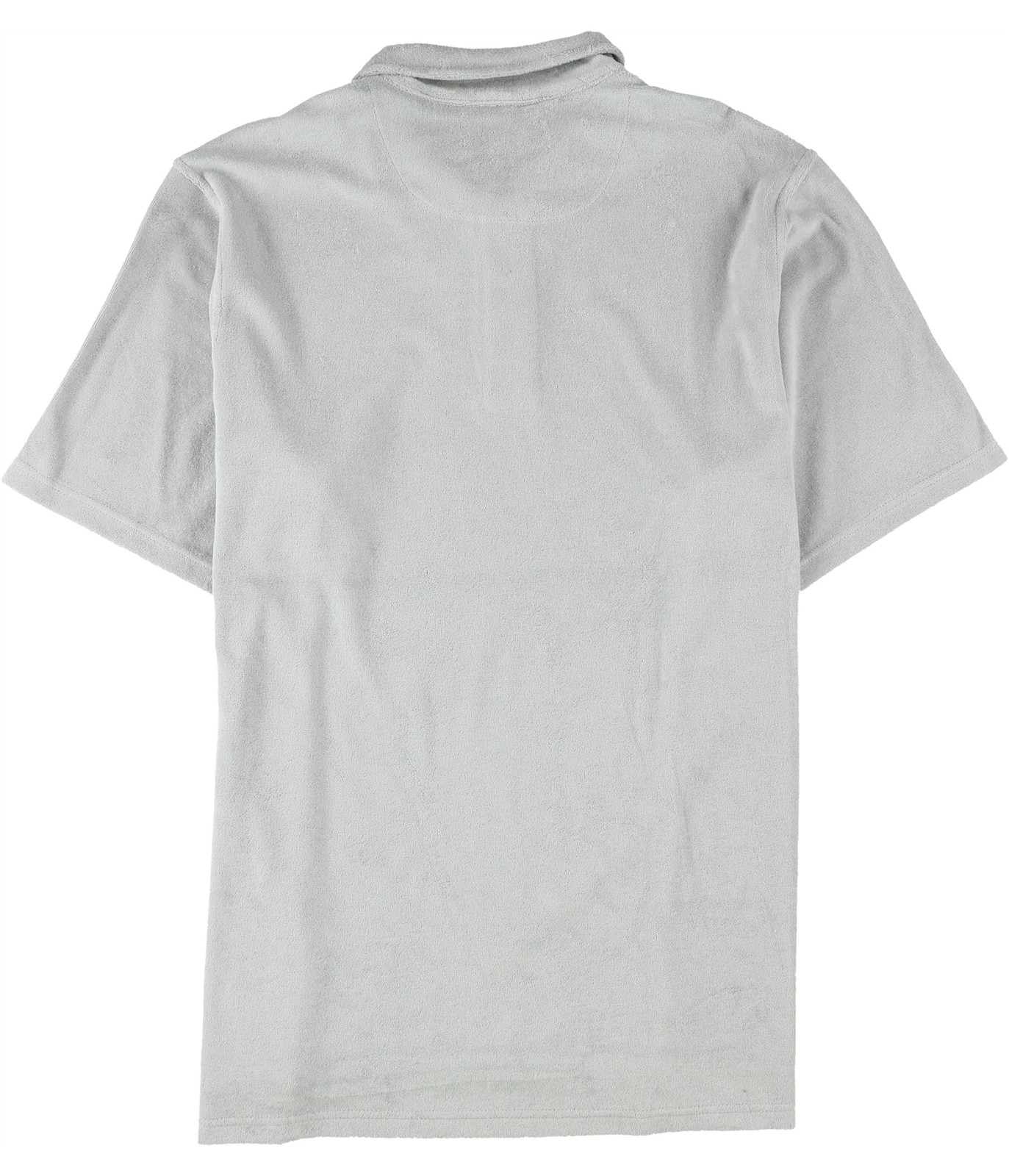 Reebok Mens Terry Cloth Polo Shirt, Grey, X-Large gallery