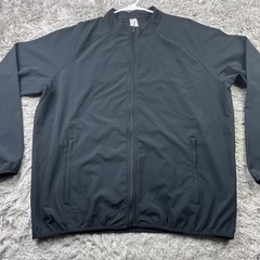 Fabletics The O2 Run Jacket Mens XL Full zip Athletic Gym Run black vented