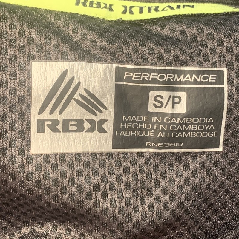 RBX XTrain Mens Performance Shirt, Black, Size Small NWOT, MSRP $45 gallery