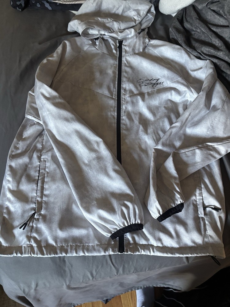 Sunday Swagger Performance Hoodie Large Quarter Zip Pullover for Golf