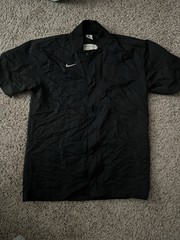 Nike x Fear Of God NBA Warm Up Jacket Black Mens Size S CU4686 010 Pre Owned