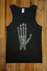 Hand of Glory Men’s Tank Top Punk Rock Metal Goth Dark Witch Art Fantasy