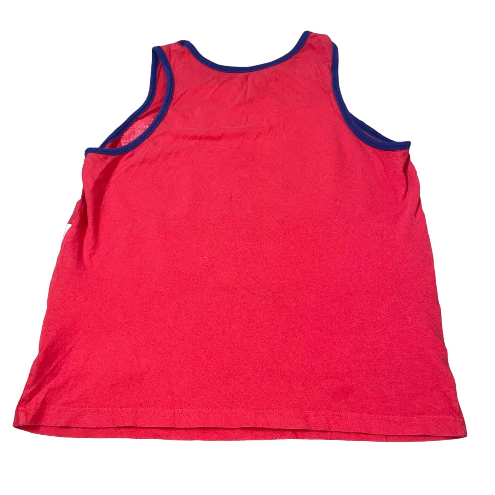 Budweiser Tee T-shirt tank top graphic printed red/white/blue men's beer SZ M gallery