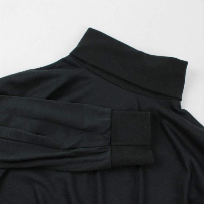 Cabela's Premium Under Shirt Solid Black Long Sleeve Turtleneck Thermax Men's L gallery