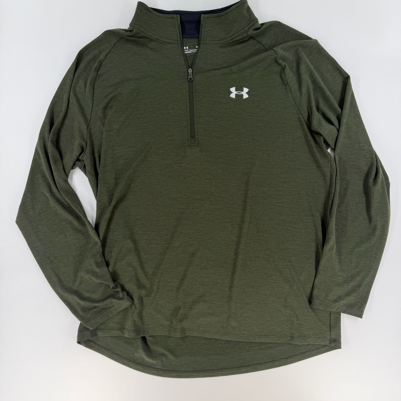 0845 2XL Under Armour Tech 2.0 1/2 Zip Long Sleeve Shirt gallery