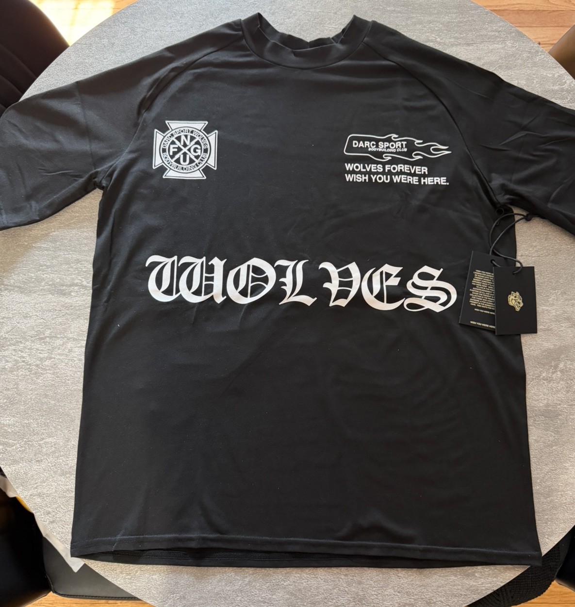 Darc Sport Dry Wolf Compression Tee Black Medium gallery
