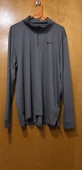 Nike Dri-Fit Men’s 1/4 Zip Pullover Standard Fit Gray XL Be Sure To Look At Pic
