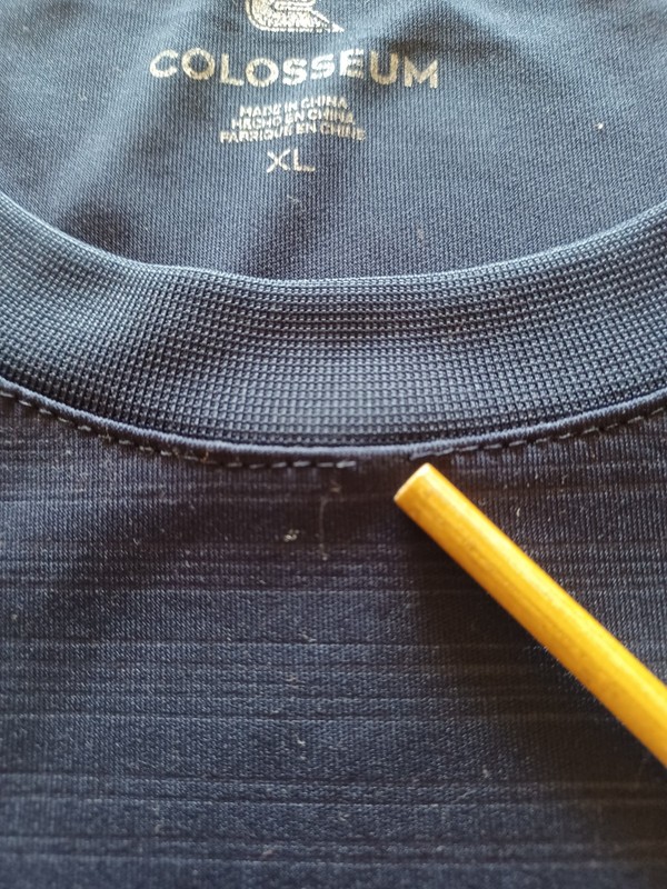 Mens XL baselayer tshirt Navy Unisex layer casual performance Colosseum 114168 gallery