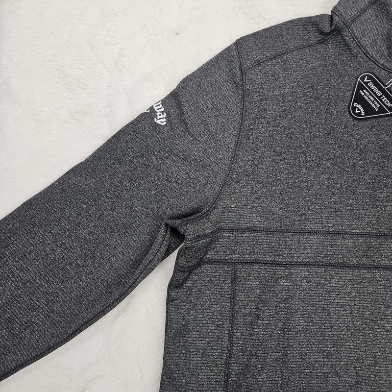 Callaway Weather Series Swing Tech Thermal Pullover Sweatshirt Men's Size Small gallery