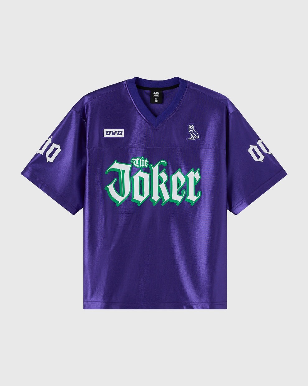 OVO x Batman Joker Football Jersey Size XL Octobers Very Own Drake SHIPS NOW 🆕✅ gallery