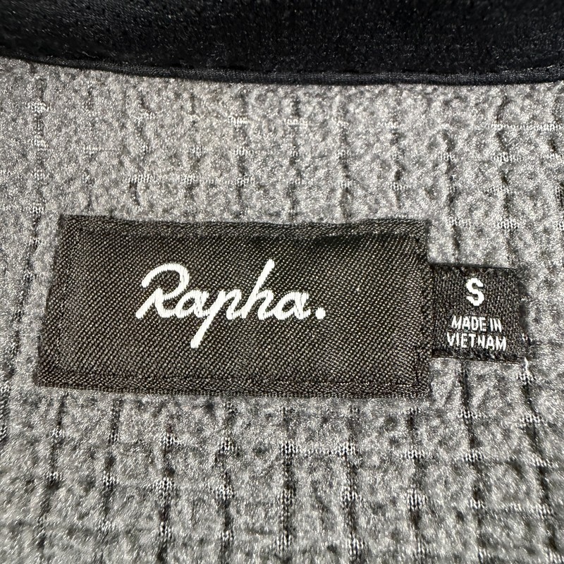 Rapha Explore Technical Pullover Mens Small Gray Waffle Fleece 1/2 Zip Cycling gallery