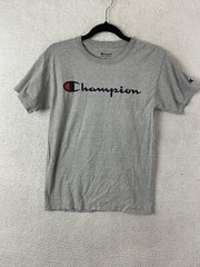 Champion Authentic Athleticwear Mens S Gray Short Sleeve T Shirt