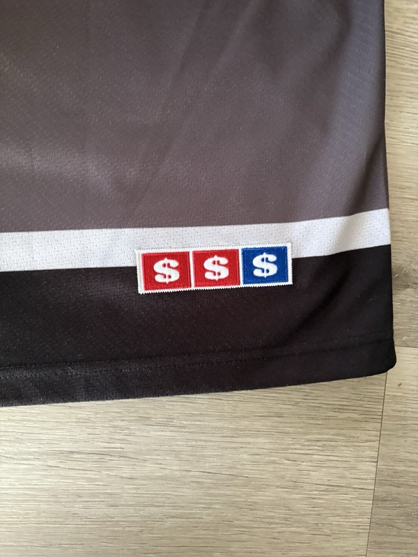 Supreme Bones Hockey Jersey FW23 Size Large Black Top gallery