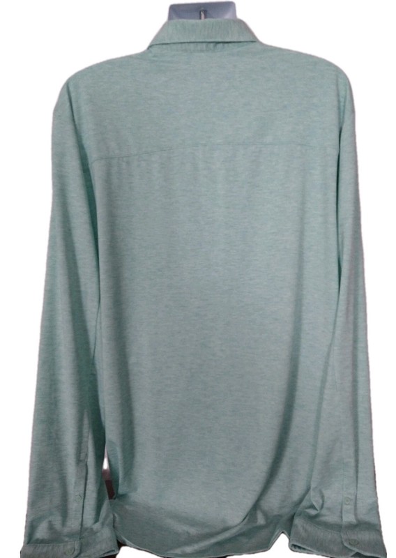 FLX Urban/Commuter Big & Tall Long Sleeve Button Front Shirt Wicking UPF 40 3XLT gallery