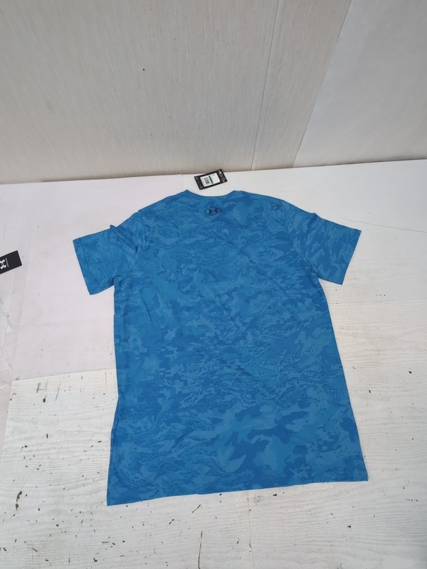 Under Armour Men's ABC Camo Tee Size Lg Ether Blue GL22 gallery