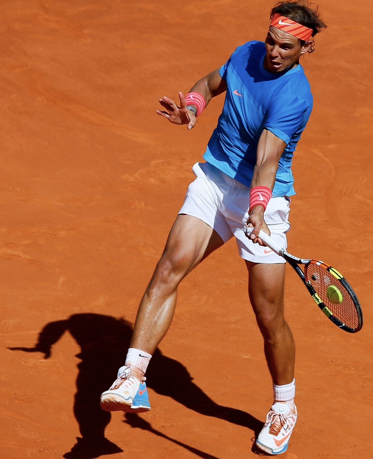 Nike Rafa Nadal 2015 Madrid Tennis Shirt Medium 646097-407 gallery