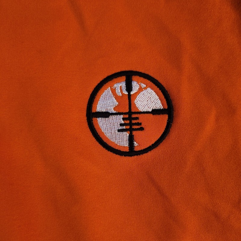 Waggle Golf 1/4 Zip Pullover Mens XL Orange Deer Hunting Performance New W/ Tags gallery