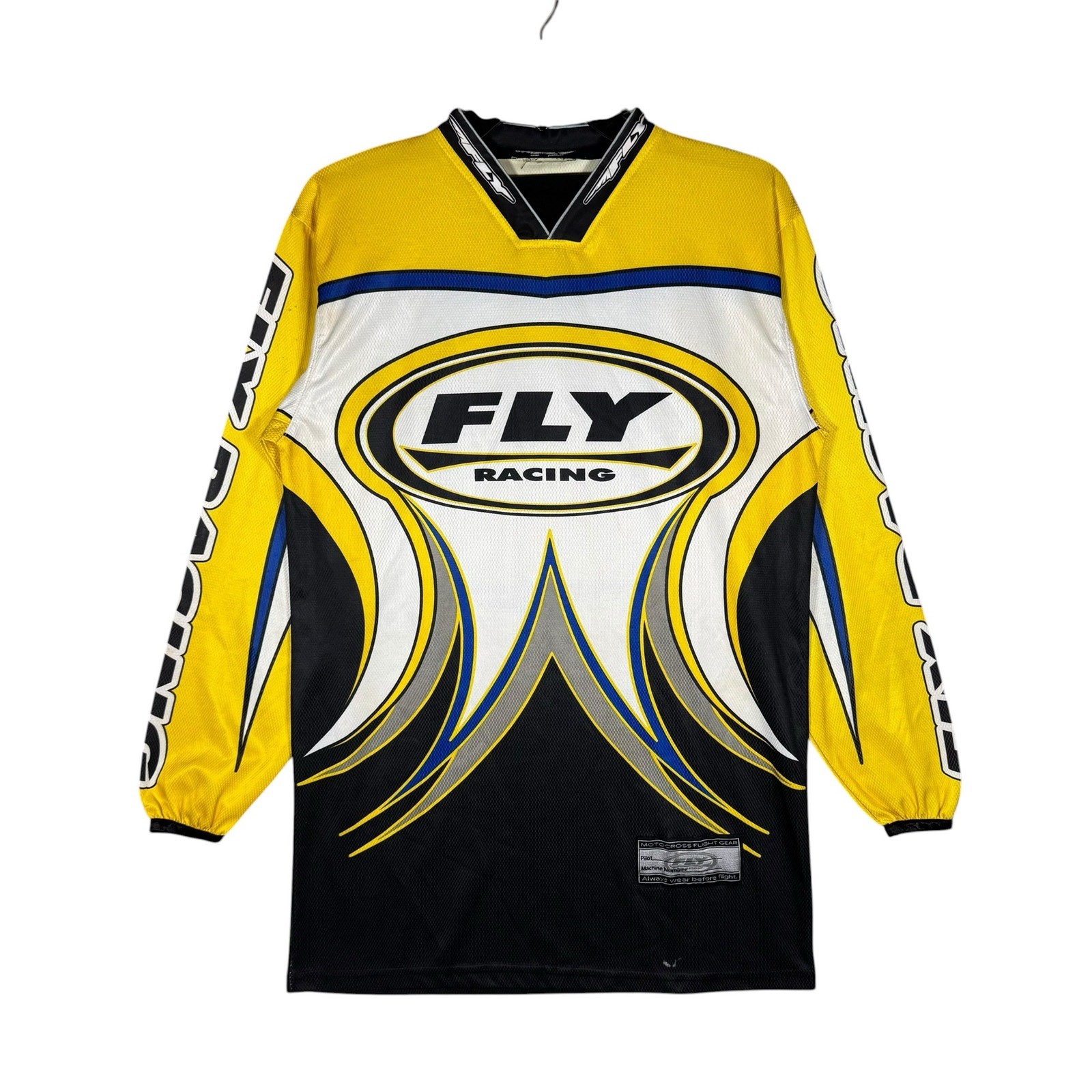 Vintage Y2K Fly Racing Motocross Jersey Mens Medium Motorsports Logo Sports 00s gallery